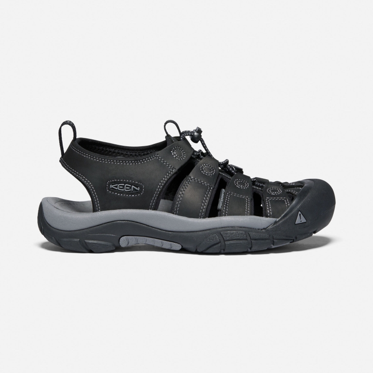 Keen Newport Sandals - Men's Black Grey Sandals